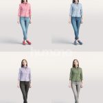 Posed 002-03  Woman