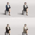 Posed 001-19  Woman