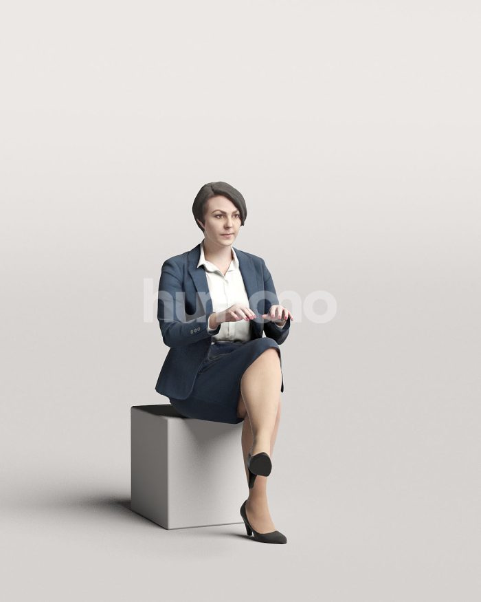 Posed 001-19  Woman