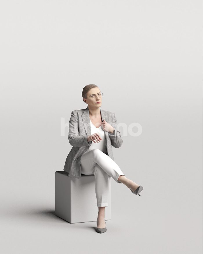 Posed 003-20  Woman