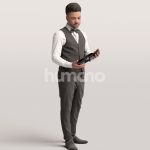 Posed 006-20 Waiter