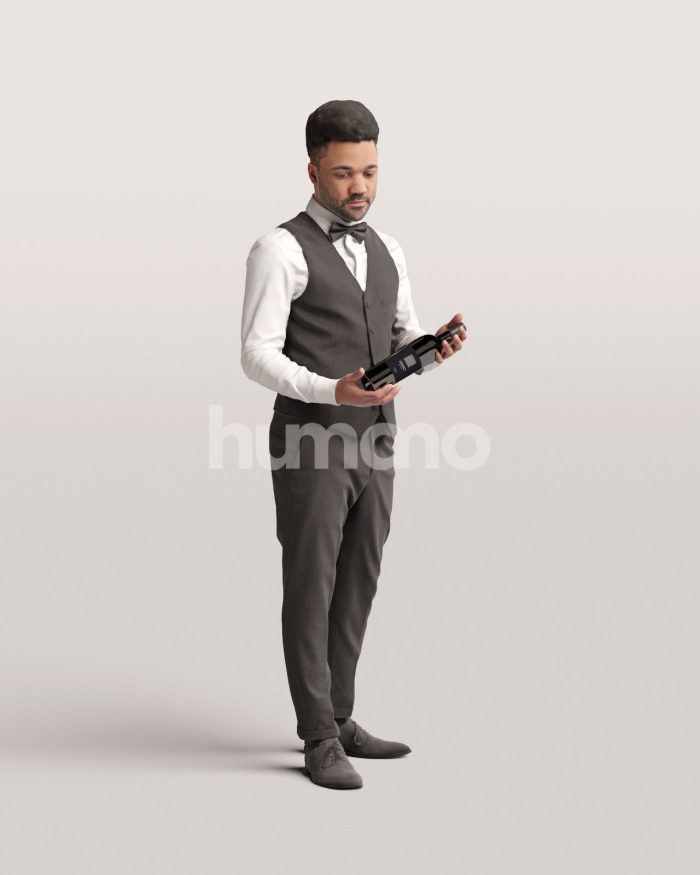 Posed 006-20 Waiter