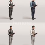 Posed 006-20 Waiter