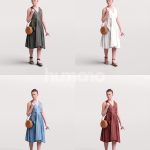 Posed 046-3901 Woman