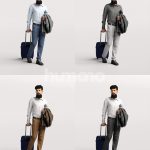 Posed 068-1422 Man