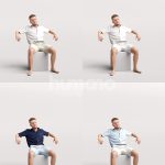 Posed 034-1905 Man