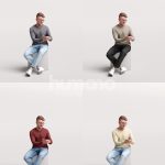Posed 034-1833 Man