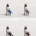 Posed 080-4521 Woman