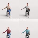Posed 043-3388 Woman