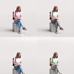 Posed 045-3664 Woman