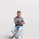 Posed 034-1833 Man