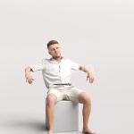Posed 034-1905 Man