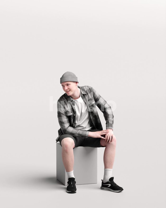 Posed 035-1758 Man