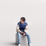 Posed 041-5068 Man