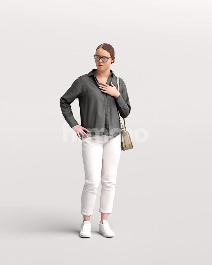 Posed 043-3422 Woman