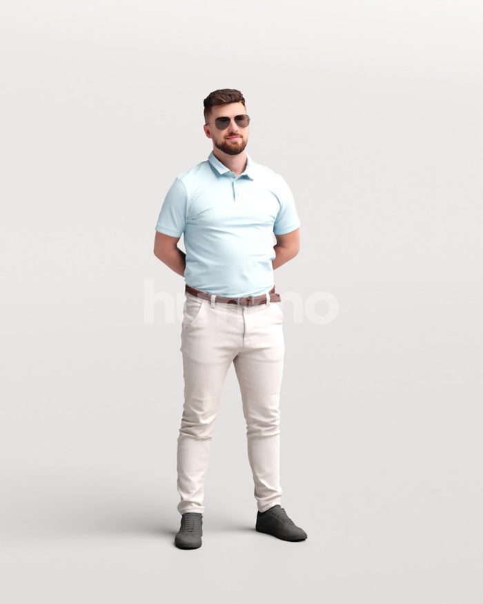 Posed 054-2437 Man