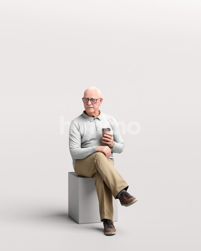 Posed 101-1504 Man