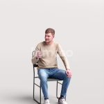 Posed 056-2637 Man