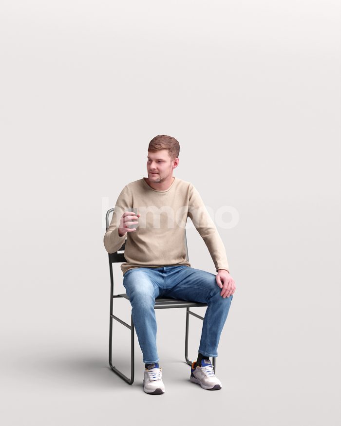 Posed 056-2637 Man