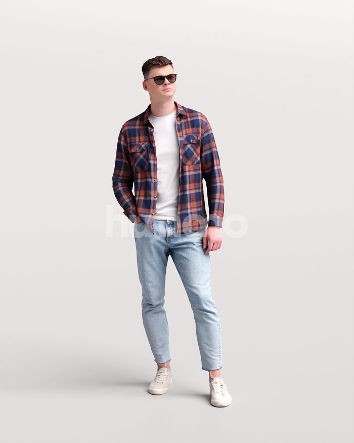 Posed 057-2865 Man