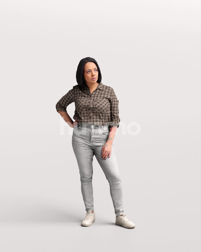 Posed 080-4528 Woman