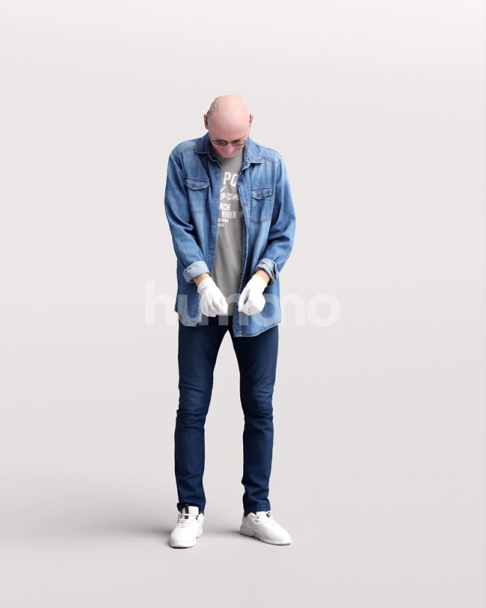 Posed 087-3136 Man