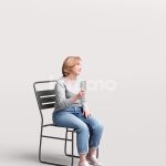 Posed 094-5632 Woman