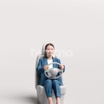 Posed 083-5283 Woman