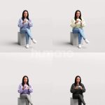 Posed 080-4518 Woman