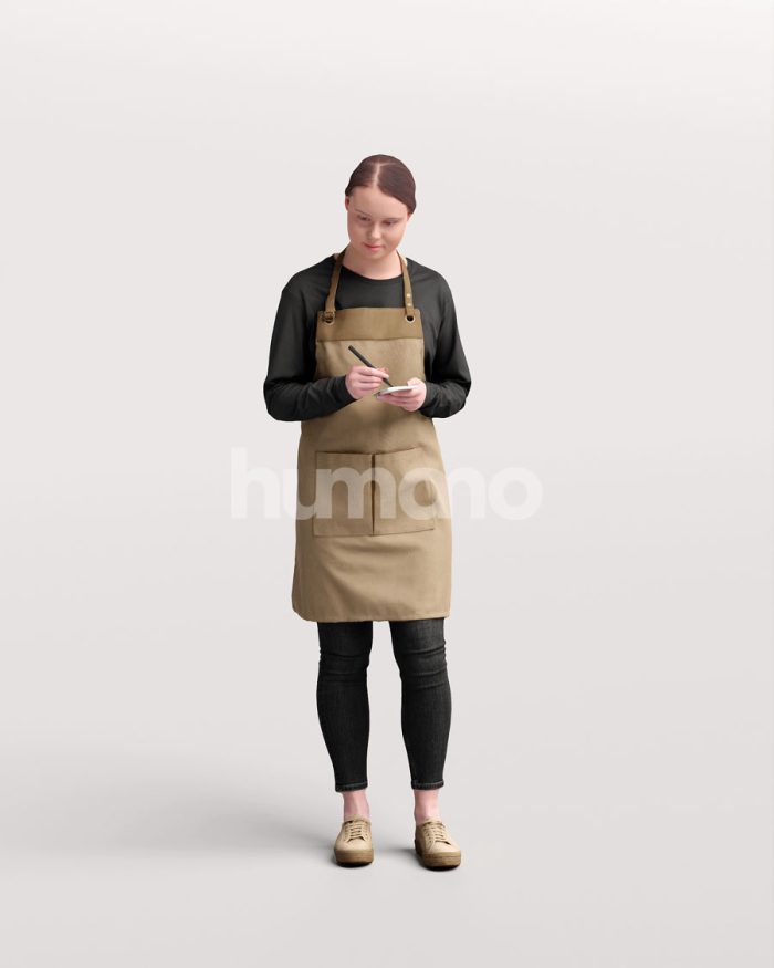 Posed 043-3400 Woman
