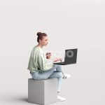 Posed 046-3875 Woman