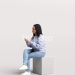 Posed 080-4518 Woman