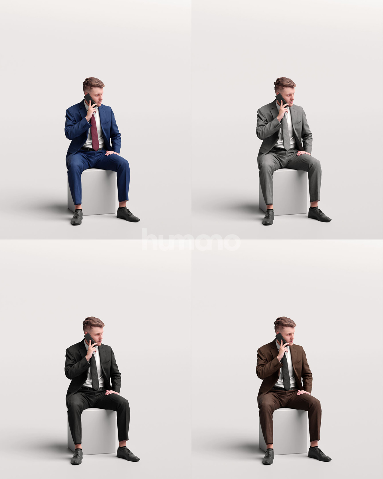 Posed 034-1883 Man