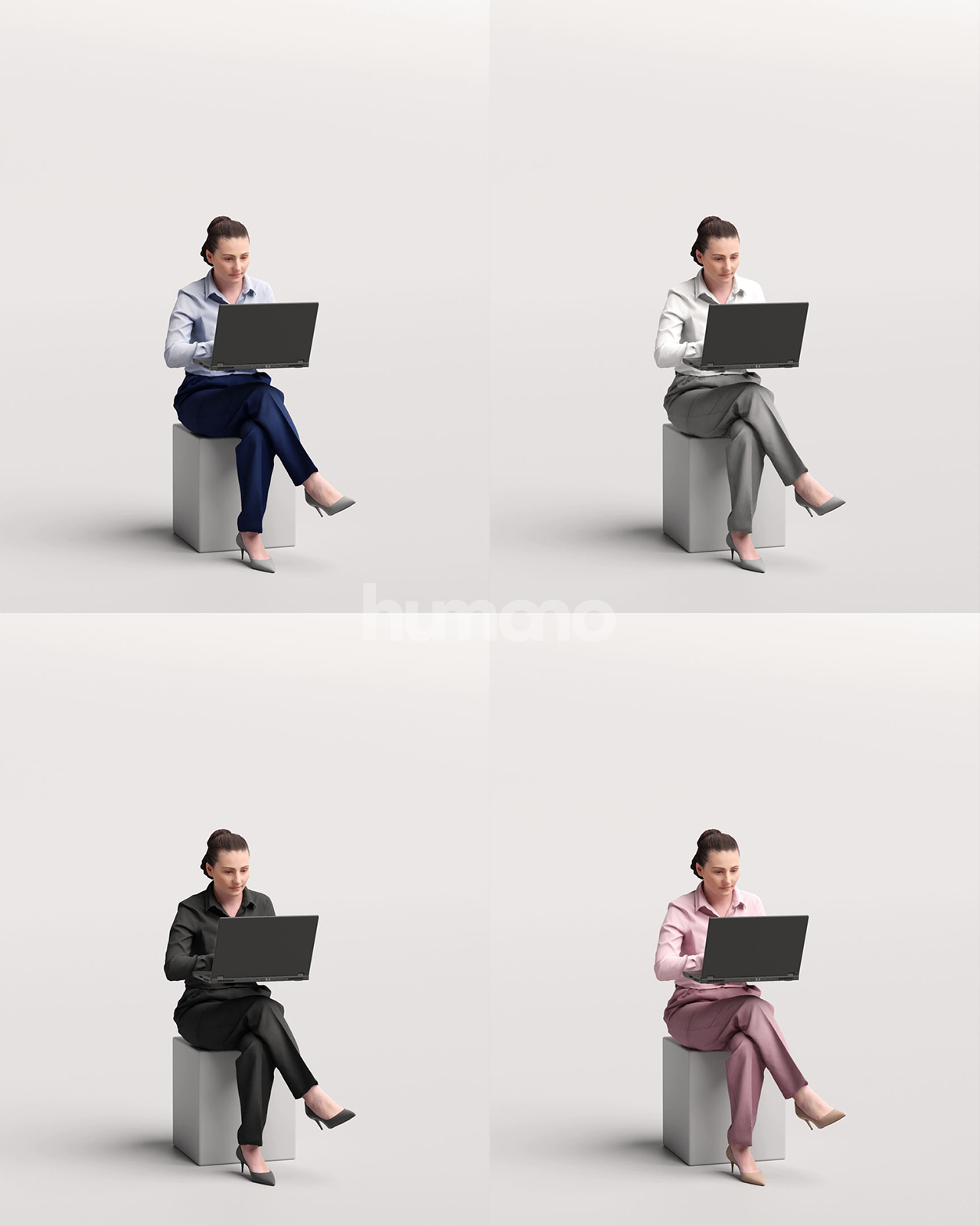 Posed 070-4251 Woman