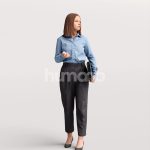 Posed 045-3747 Woman