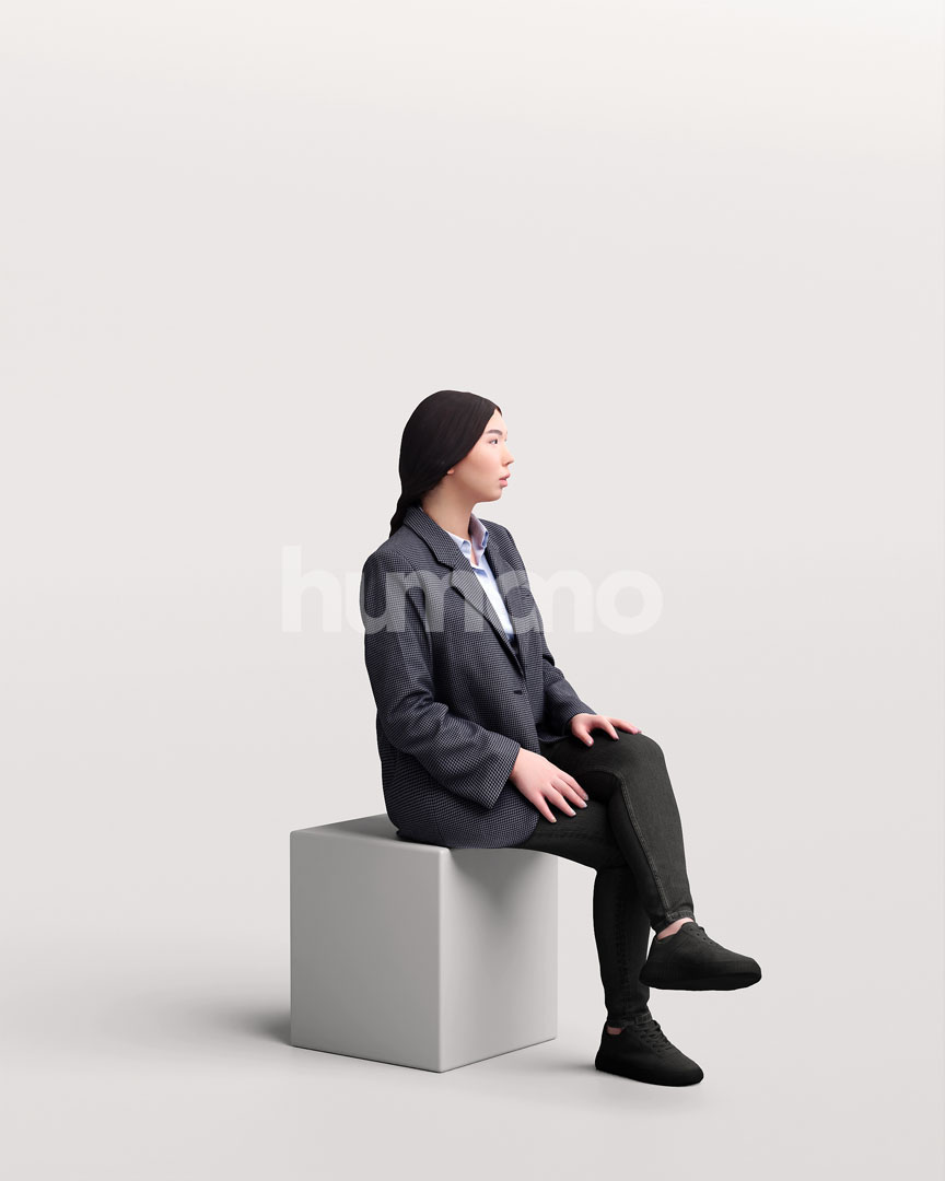Posed 051-5549 Woman