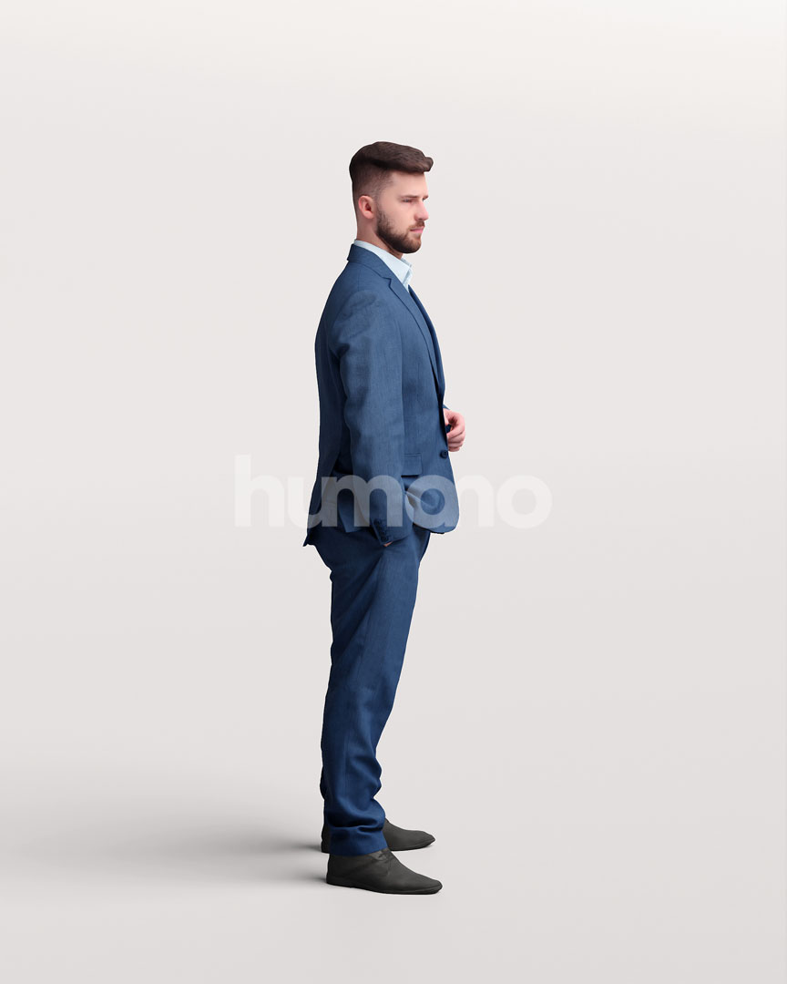 Posed 054-2463 Man