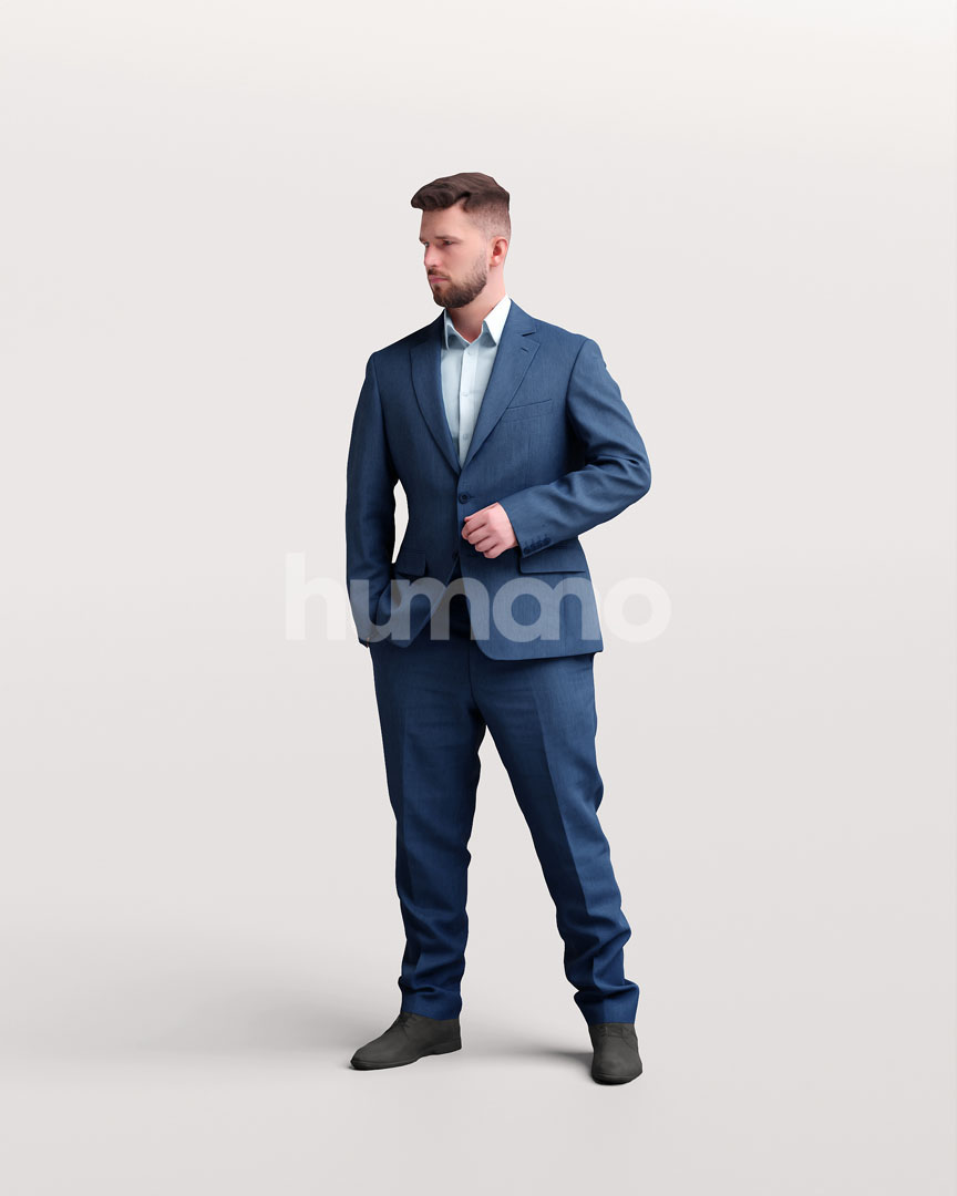 Posed 054-2463 Man