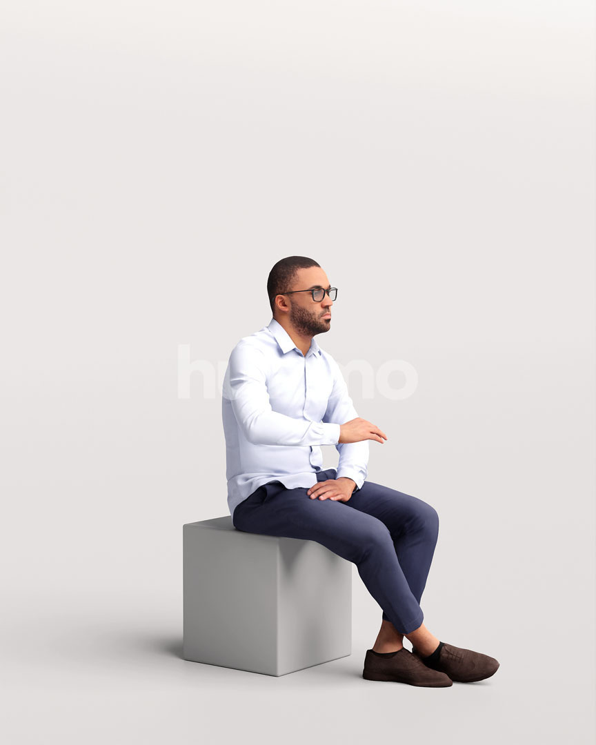 Posed 063-4733 Man