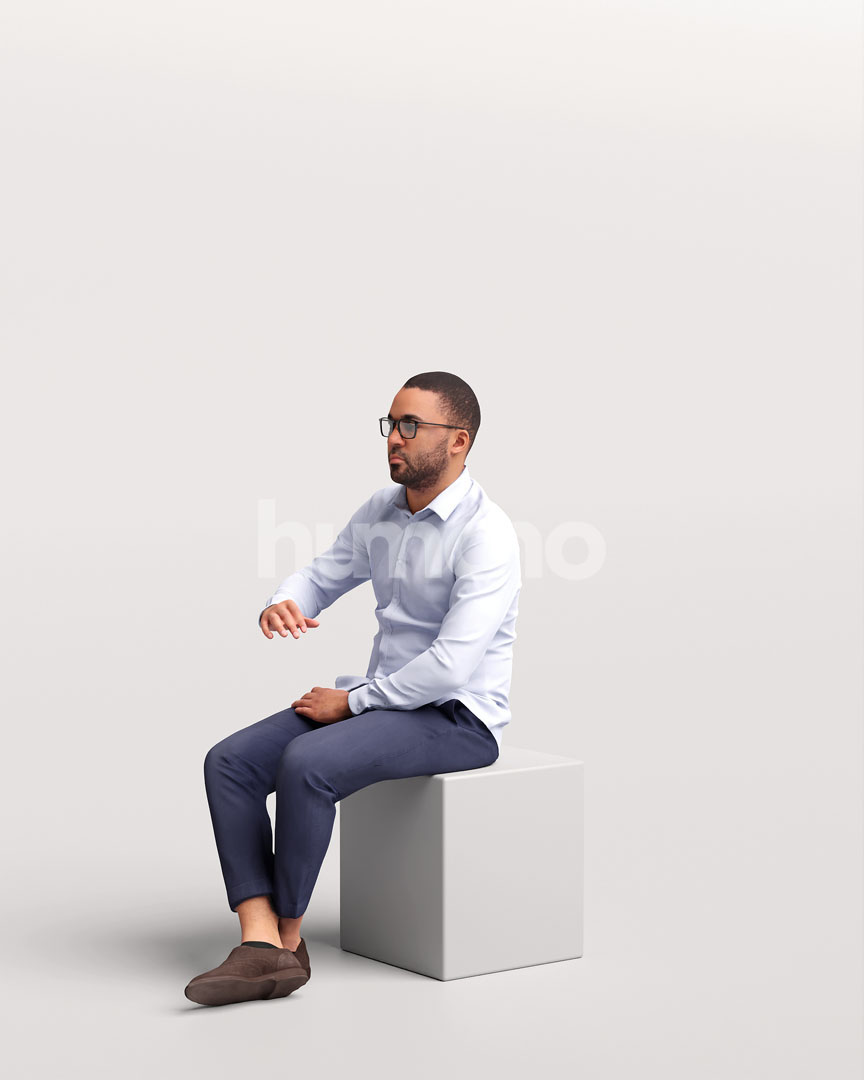 Posed 063-4733 Man