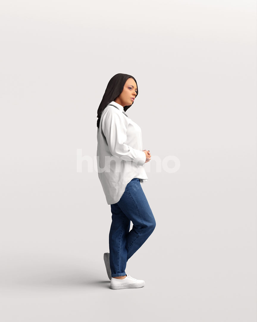 Posed 080-4541 Woman