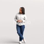 Posed 080-4541 Woman