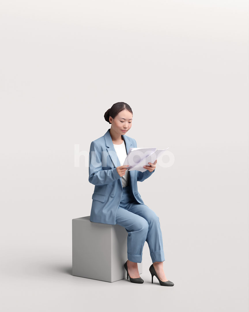 Posed 083-5282 Woman