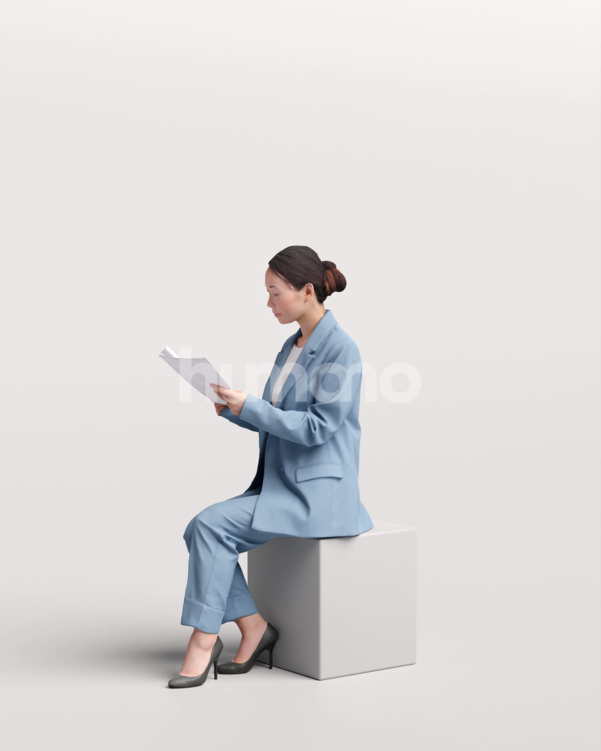 Posed 083-5282 Woman