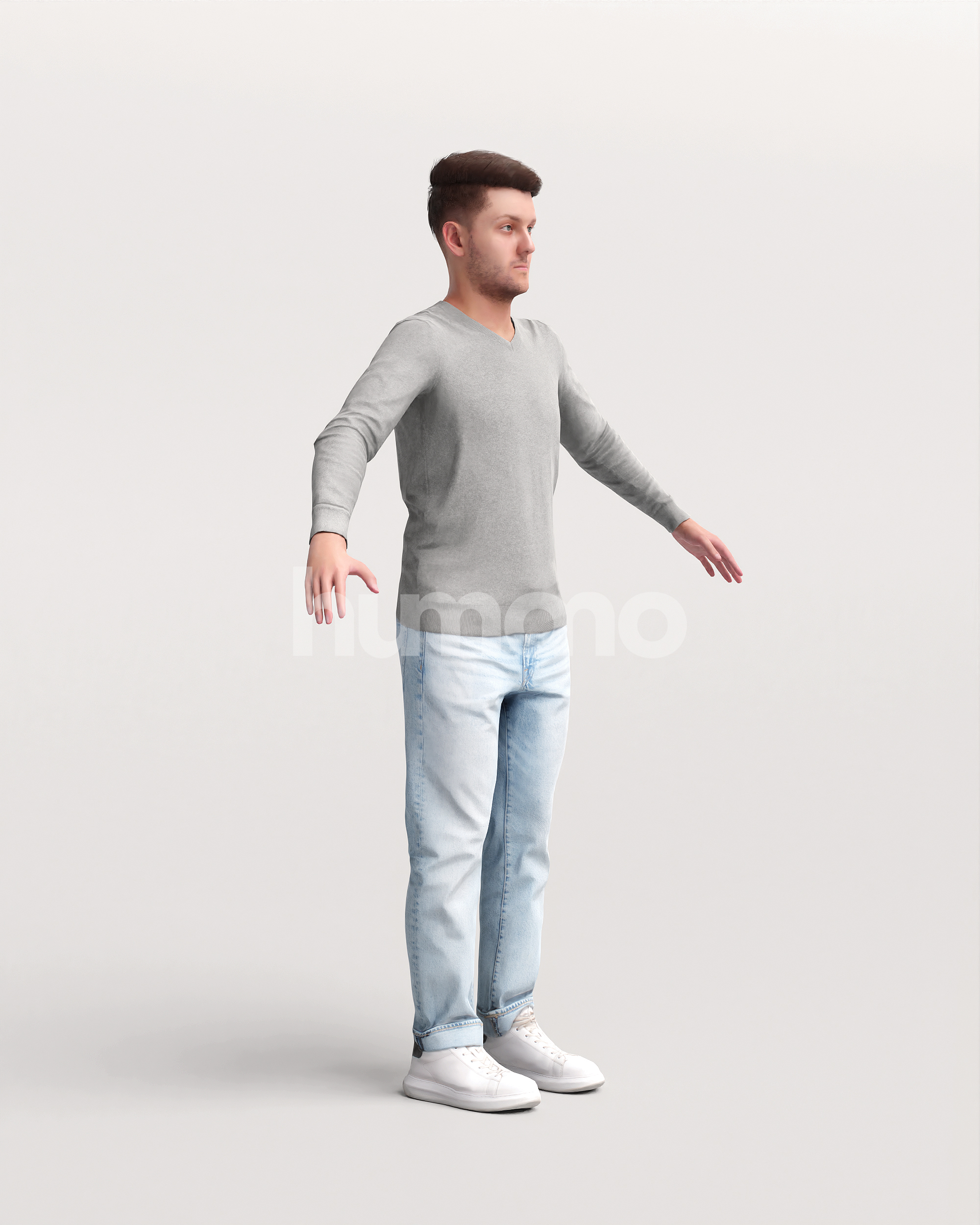Rigged 034-1821 Man