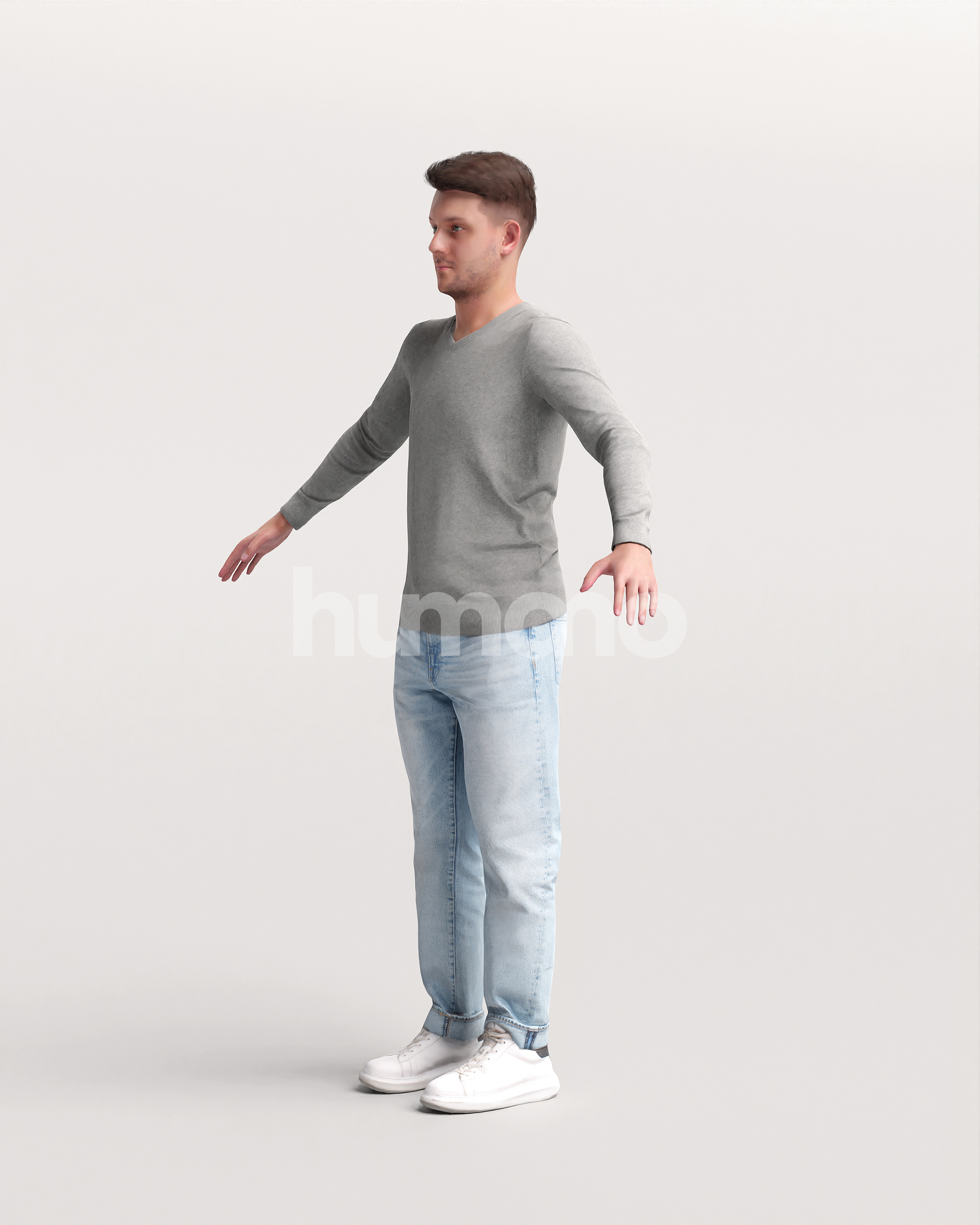 Rigged 034-1821 Man