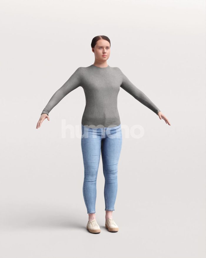 Rigged 043-3378 Woman
