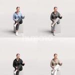 Posed 043-3428 Woman