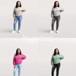 Posed 080-4508 Woman