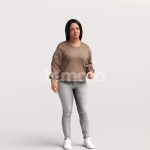 Posed Plus 080-4502-A Woman